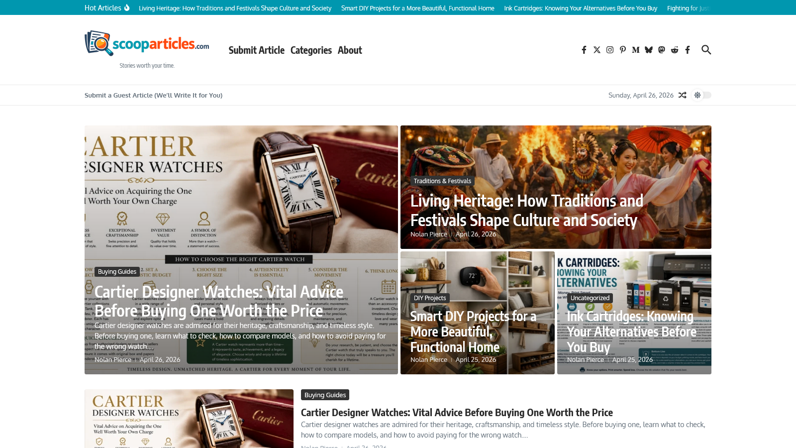 Scoop Articles screenshot 1