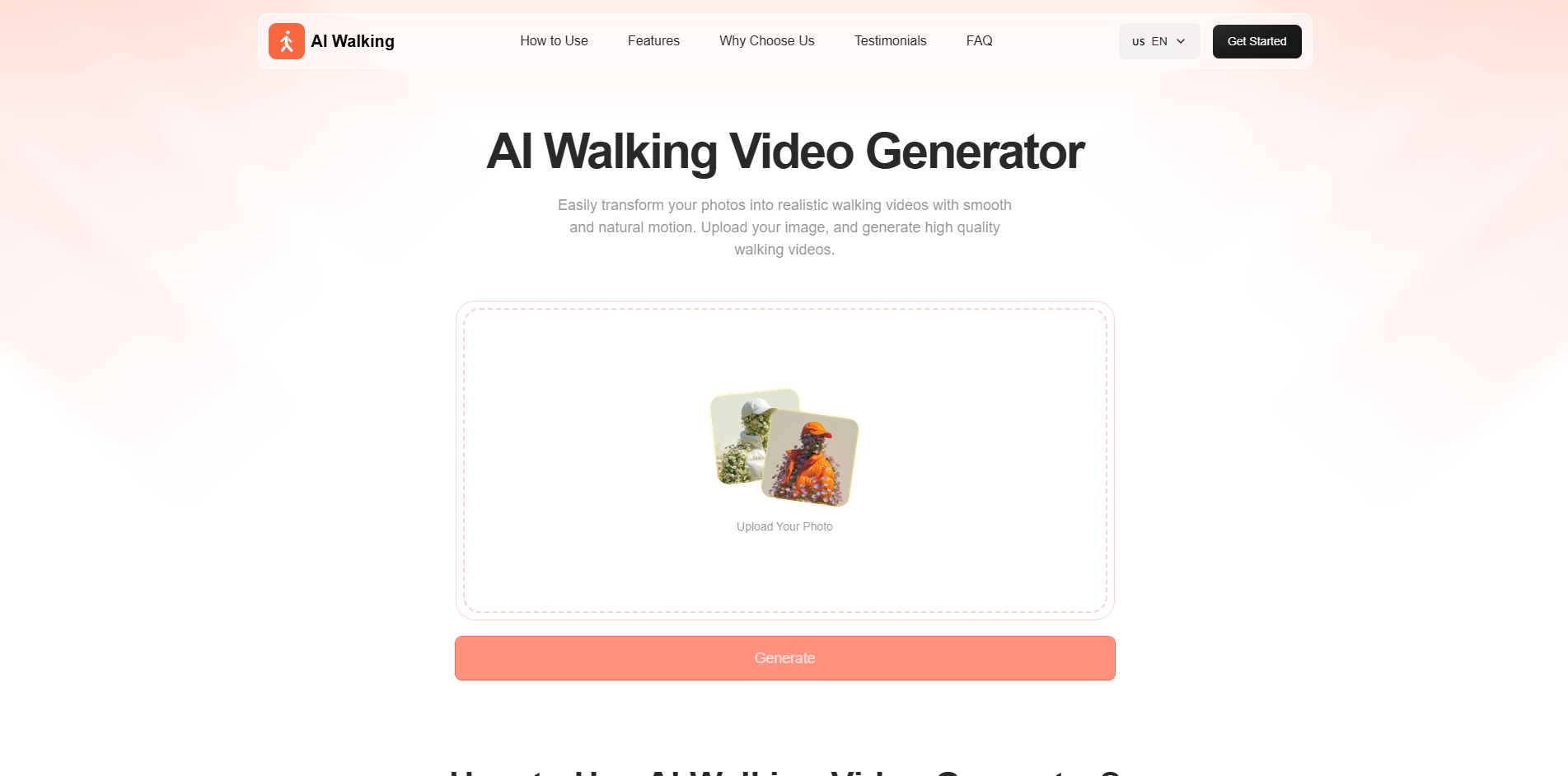 AI Walking Video screenshot 2