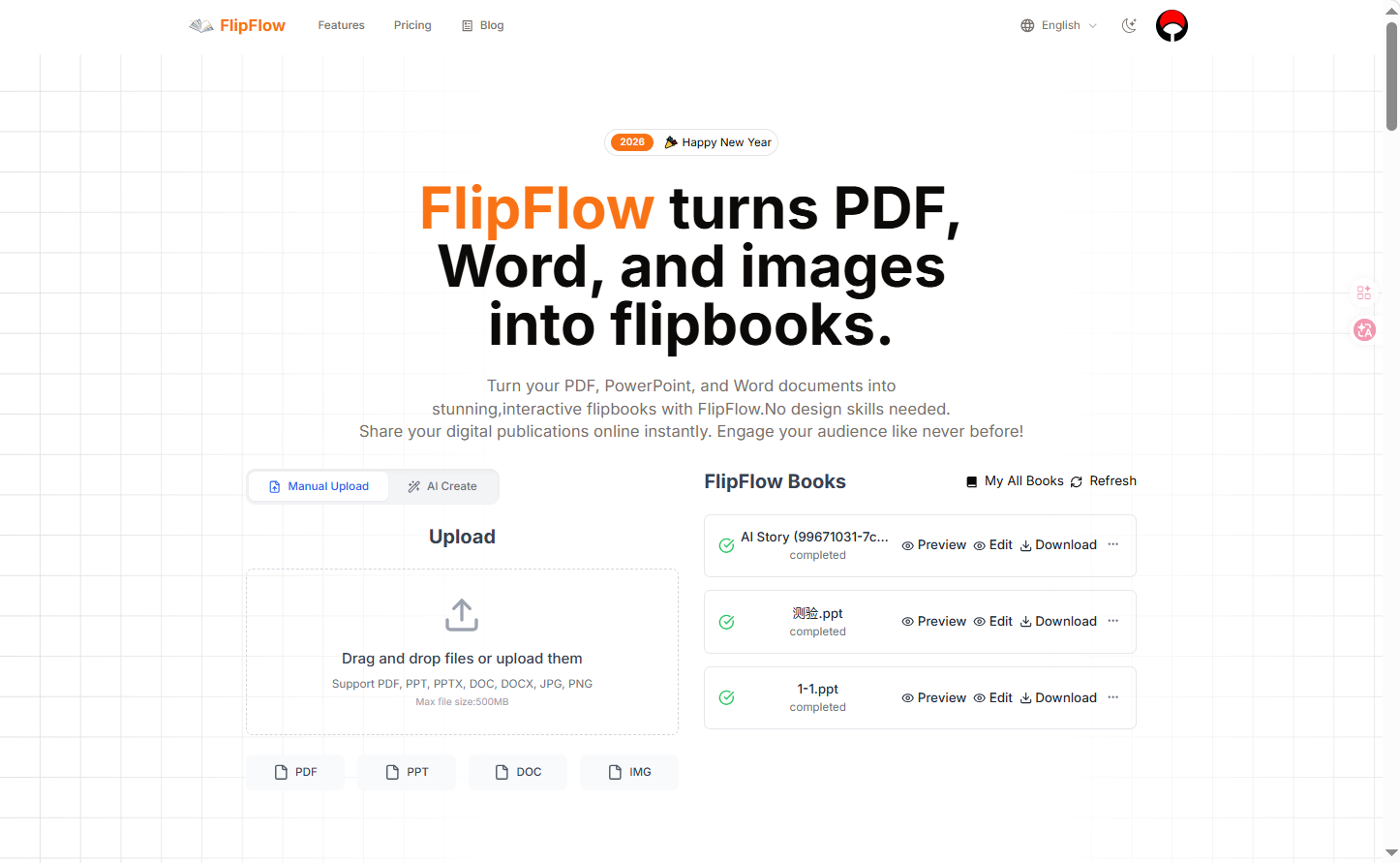 FlipFlow screenshot 1