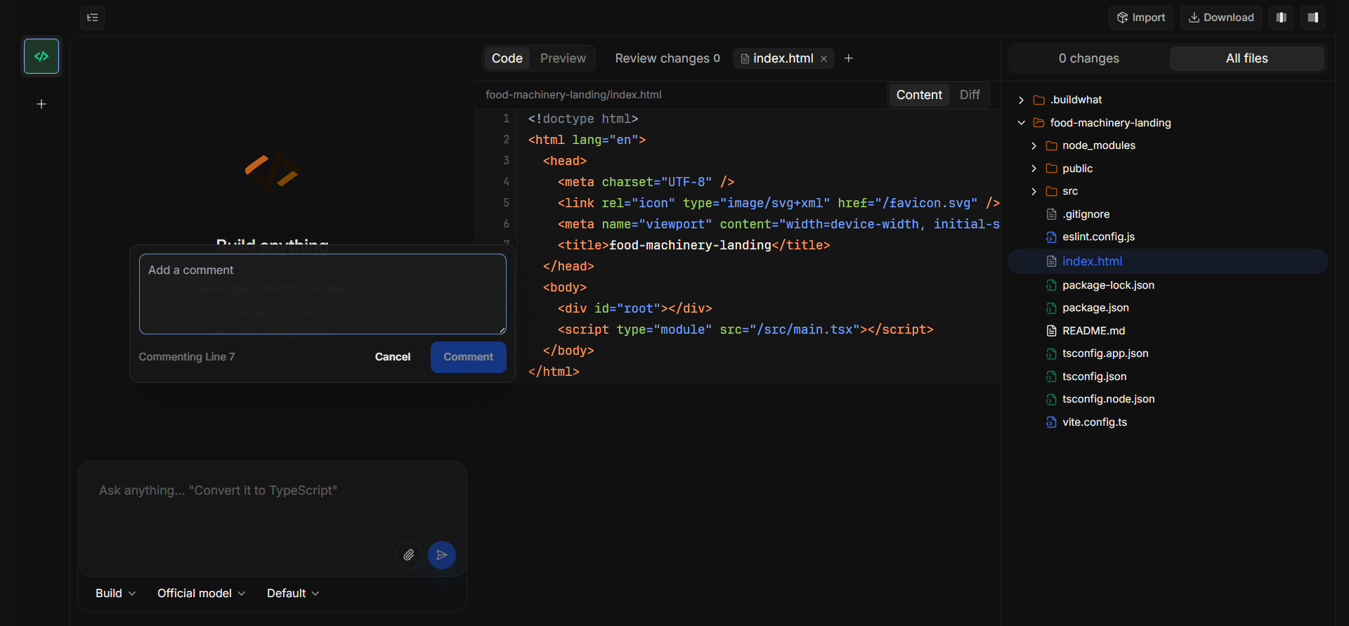 BuildWhat screenshot 3