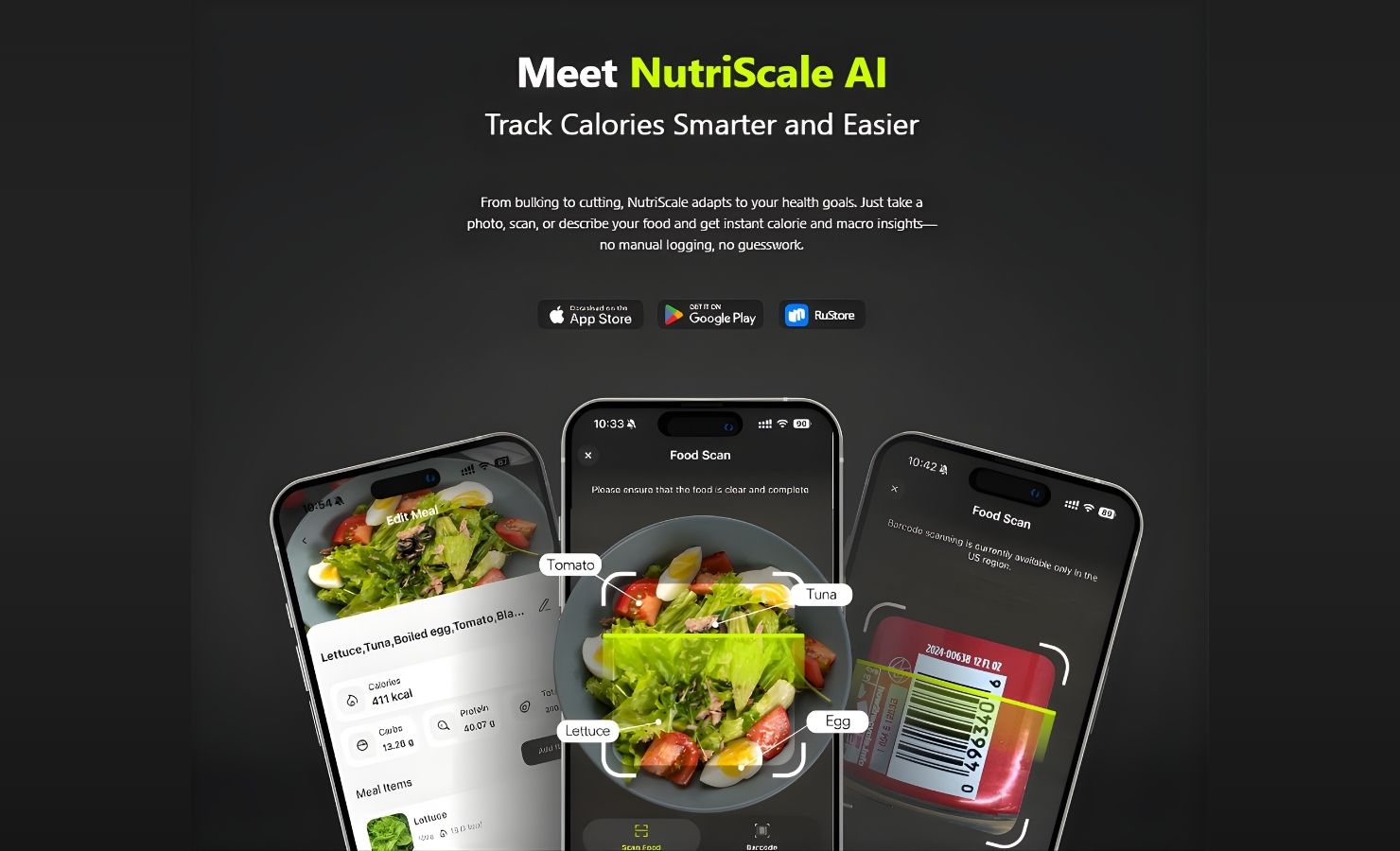 NutriScale AI screenshot 1