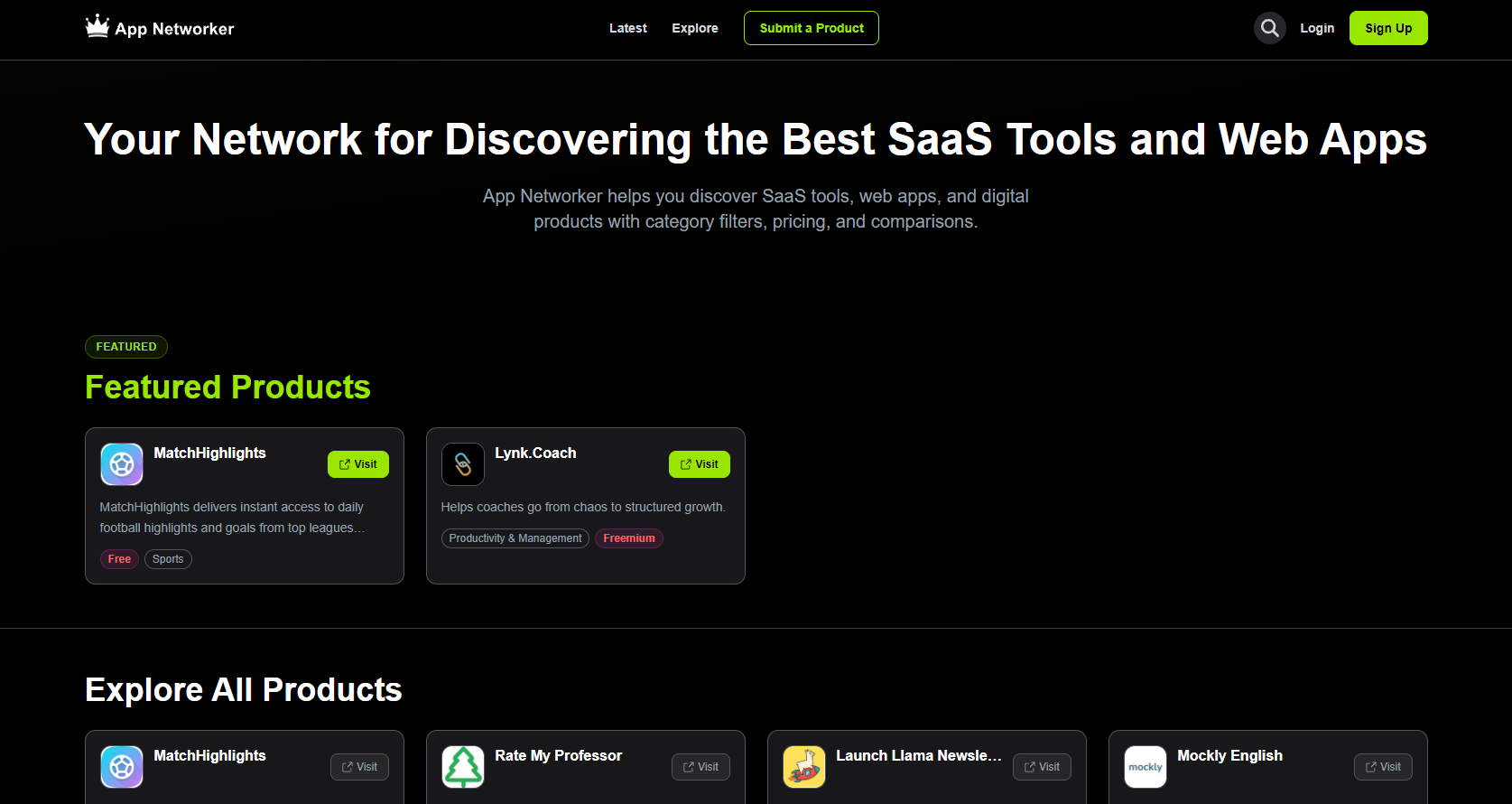 App Networker screenshot 1