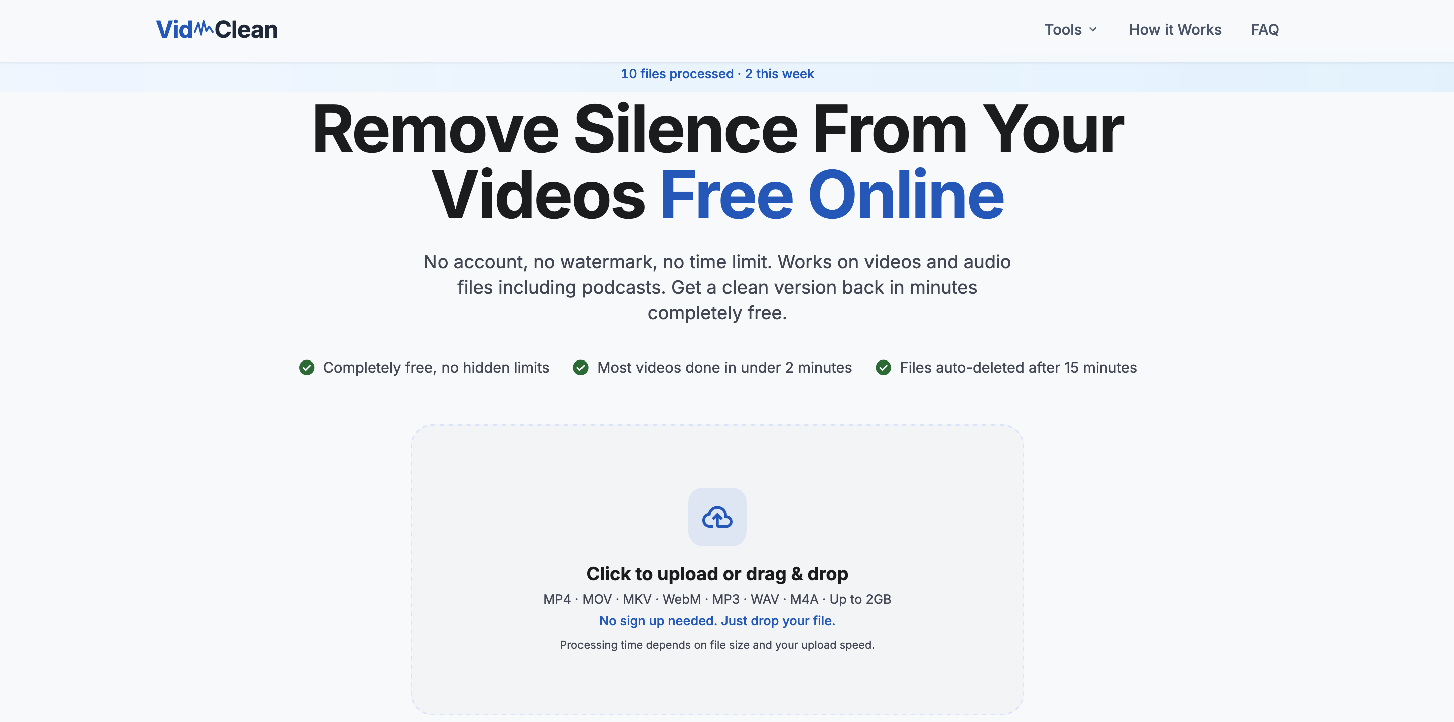 VidClean screenshot 2