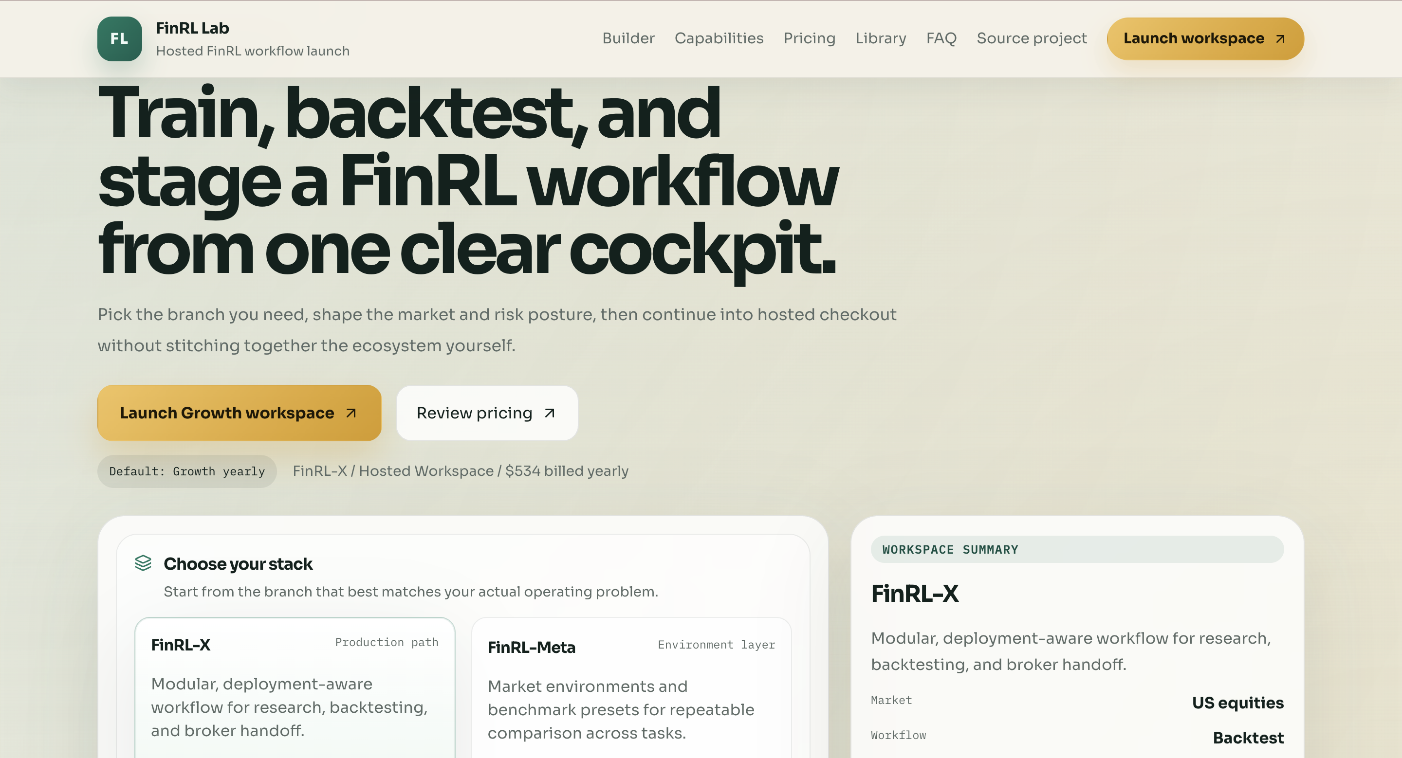 FinRL Lab screenshot 1