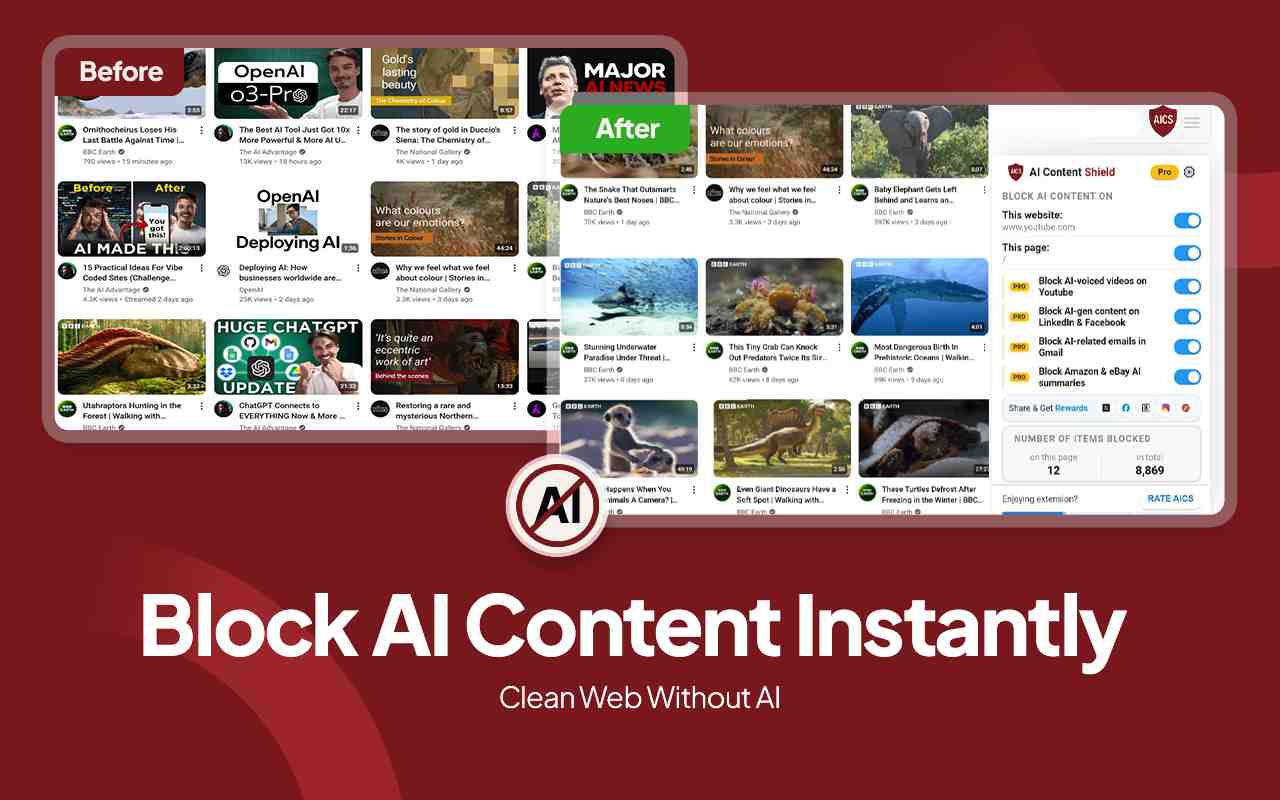AI Content Shield screenshot 1