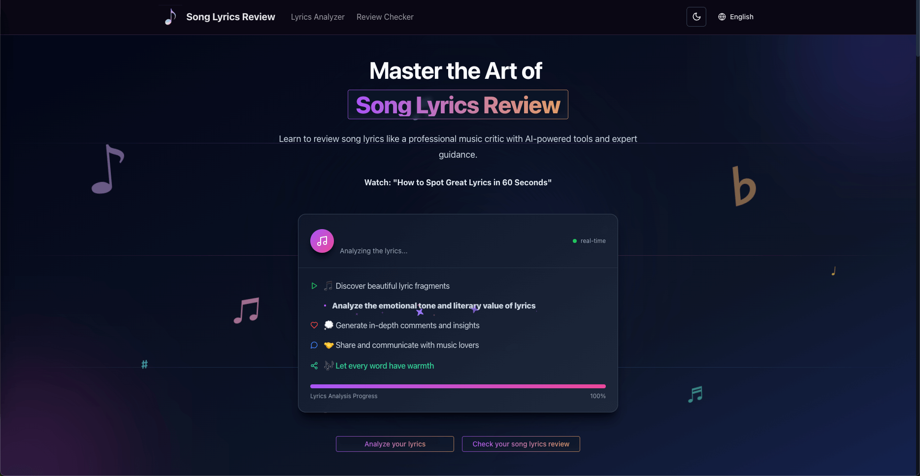 Song Lyrics Review screenshot 4