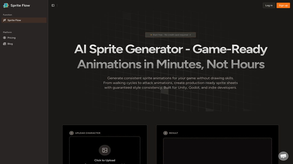 SpriteFlow screenshot 1