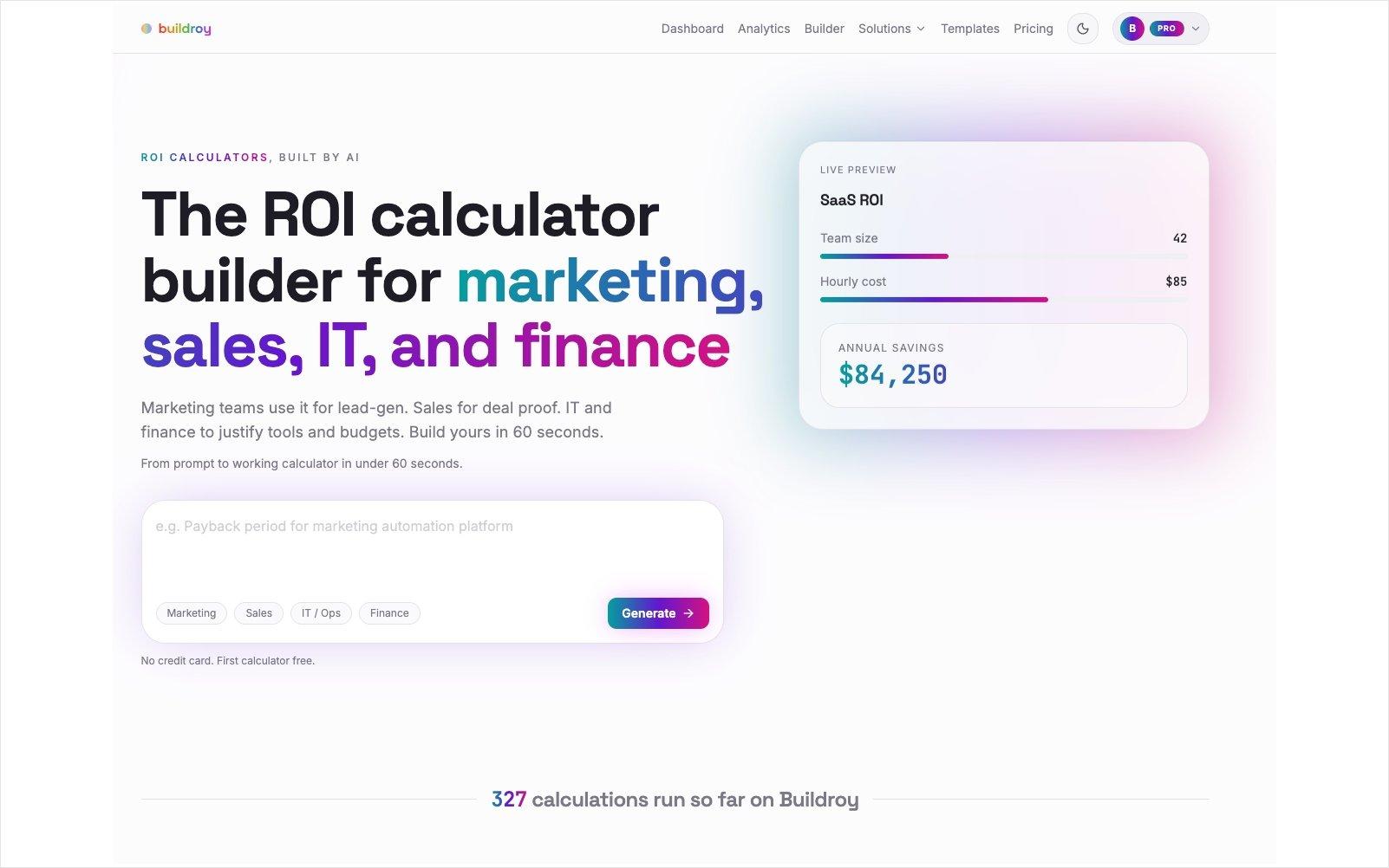 BuildRoy screenshot 1