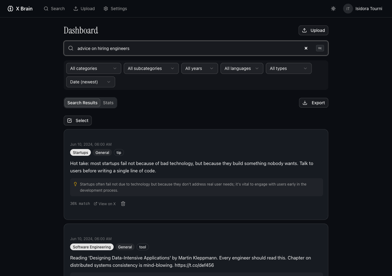 xbrain screenshot 2