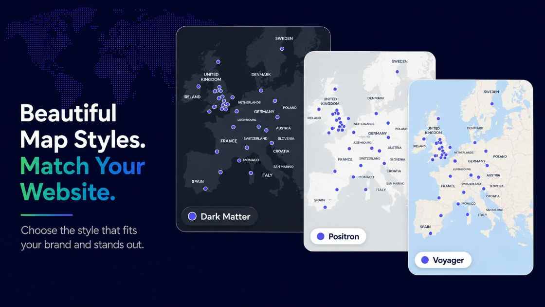 Customer Reach Map for WooCommerce screenshot 1