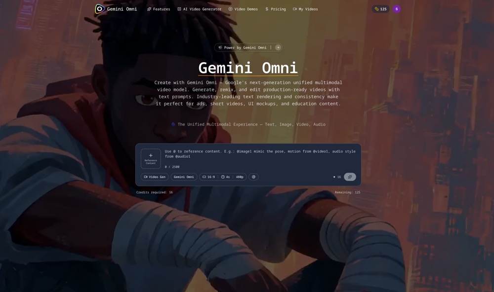 Gemini Omni screenshot 1
