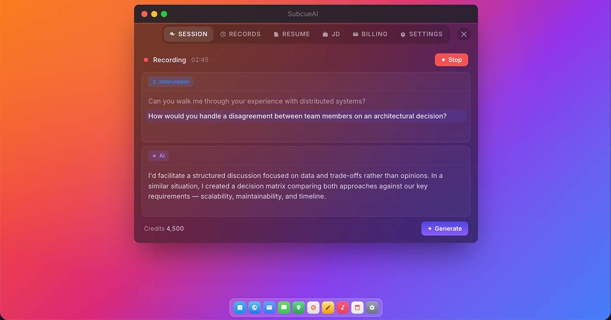 SubcueAI screenshot 1