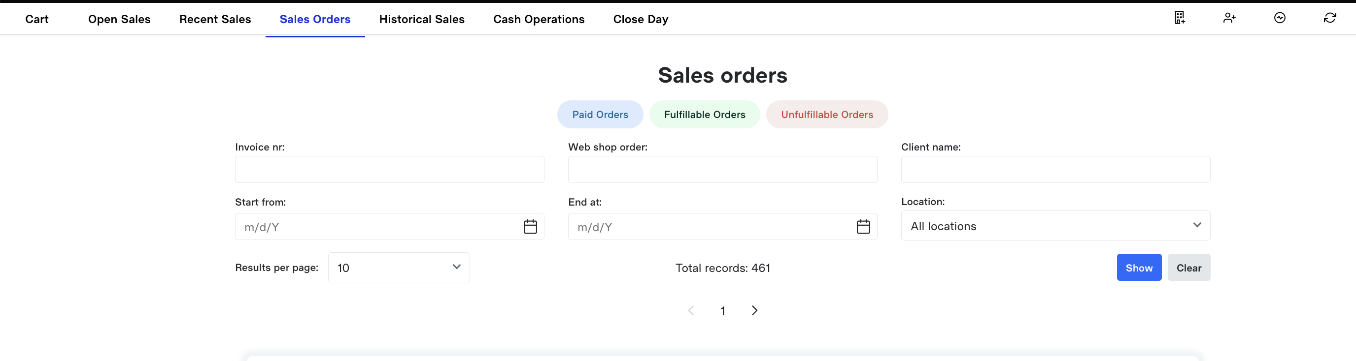 Pointofsale.net screenshot 5