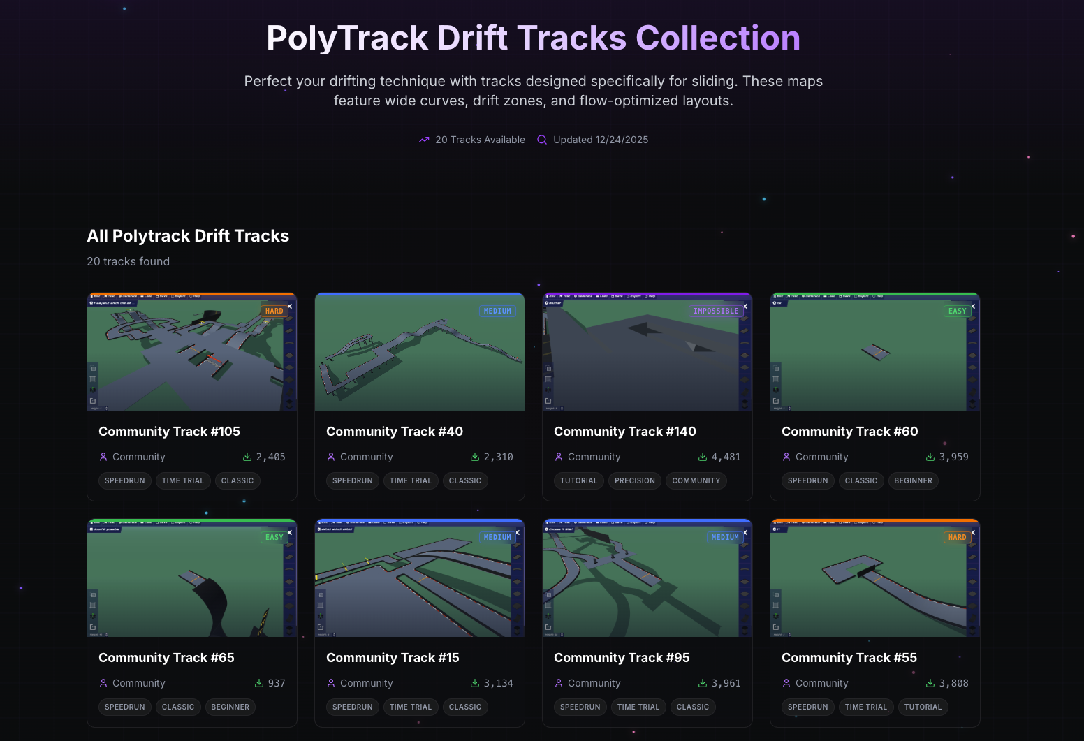 Polytrack Codes – Curated Code, Tools and Templates screenshot 1