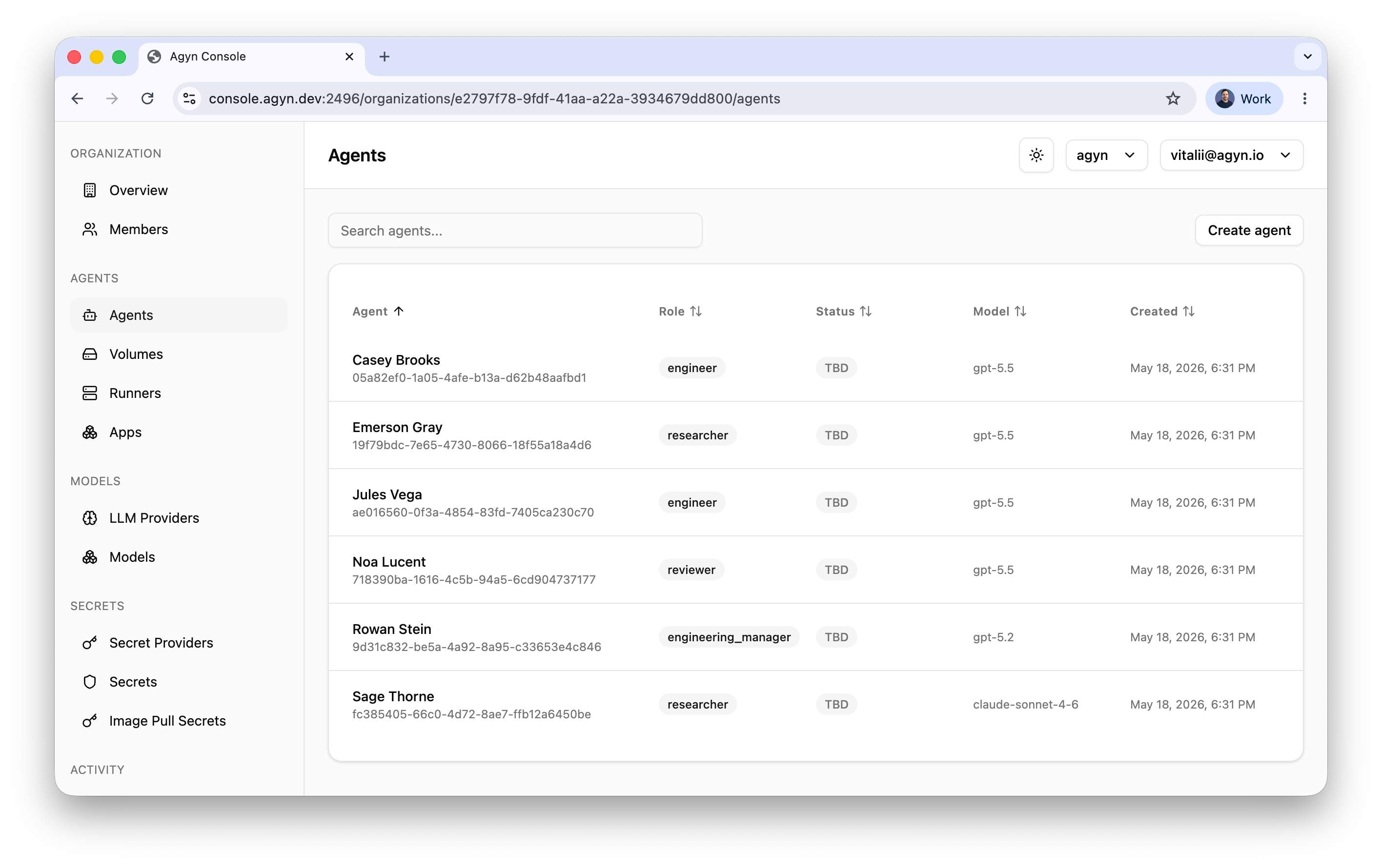 Agyn screenshot 1