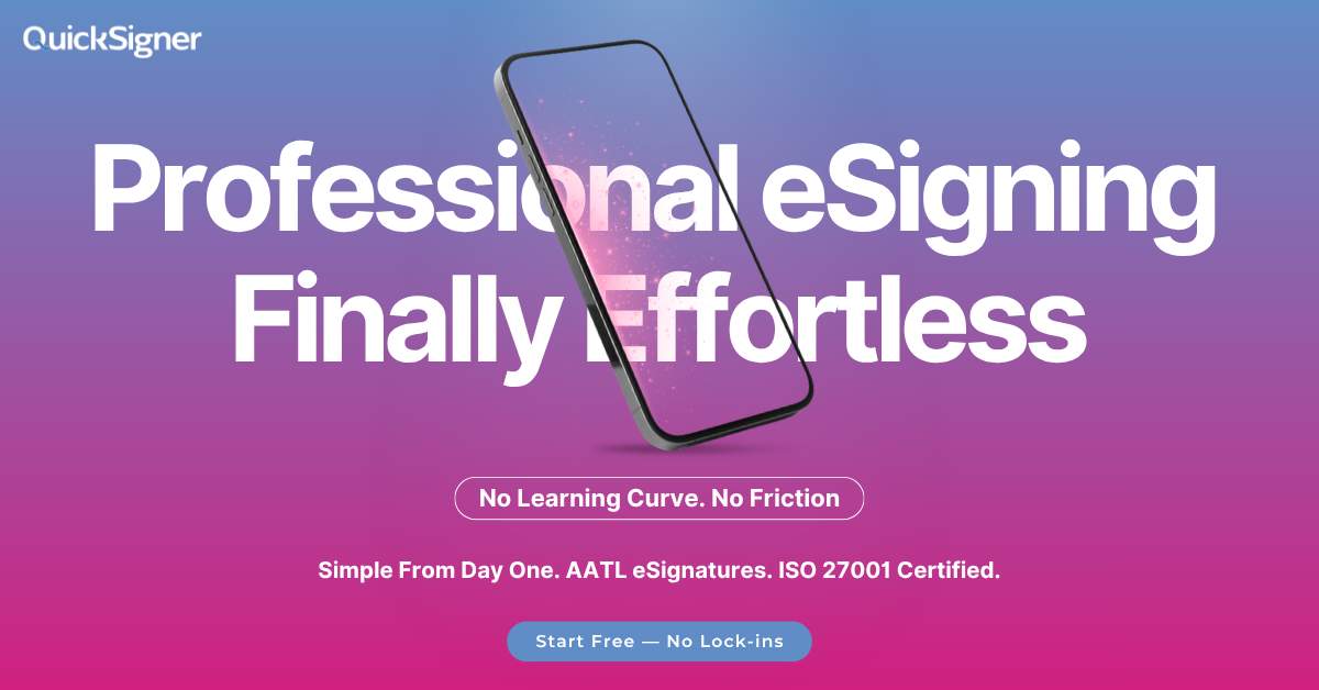 QuickSigner screenshot 1