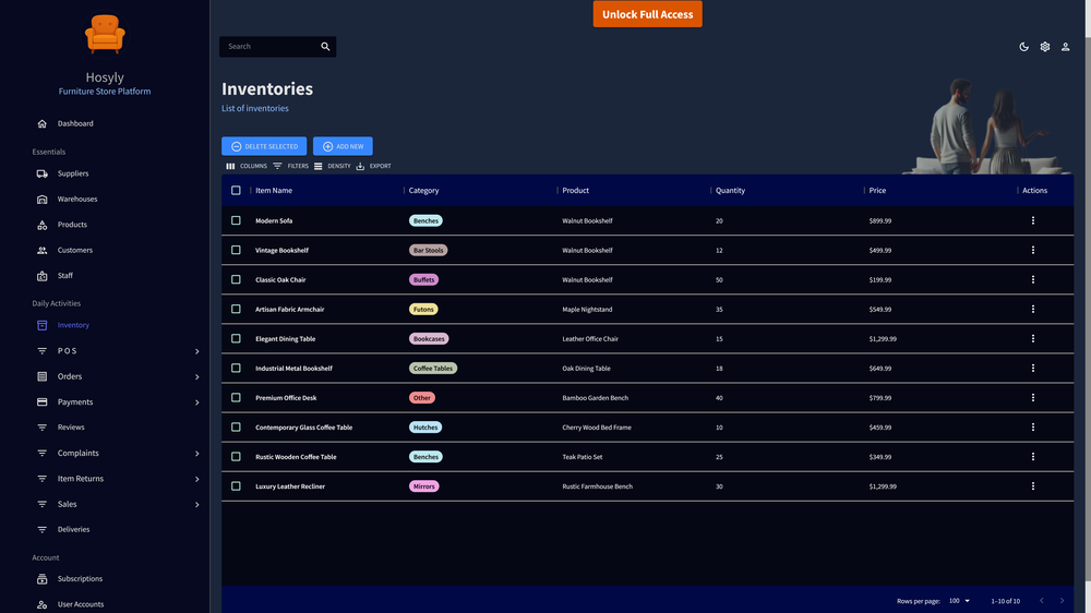 Hosyly screenshot 3