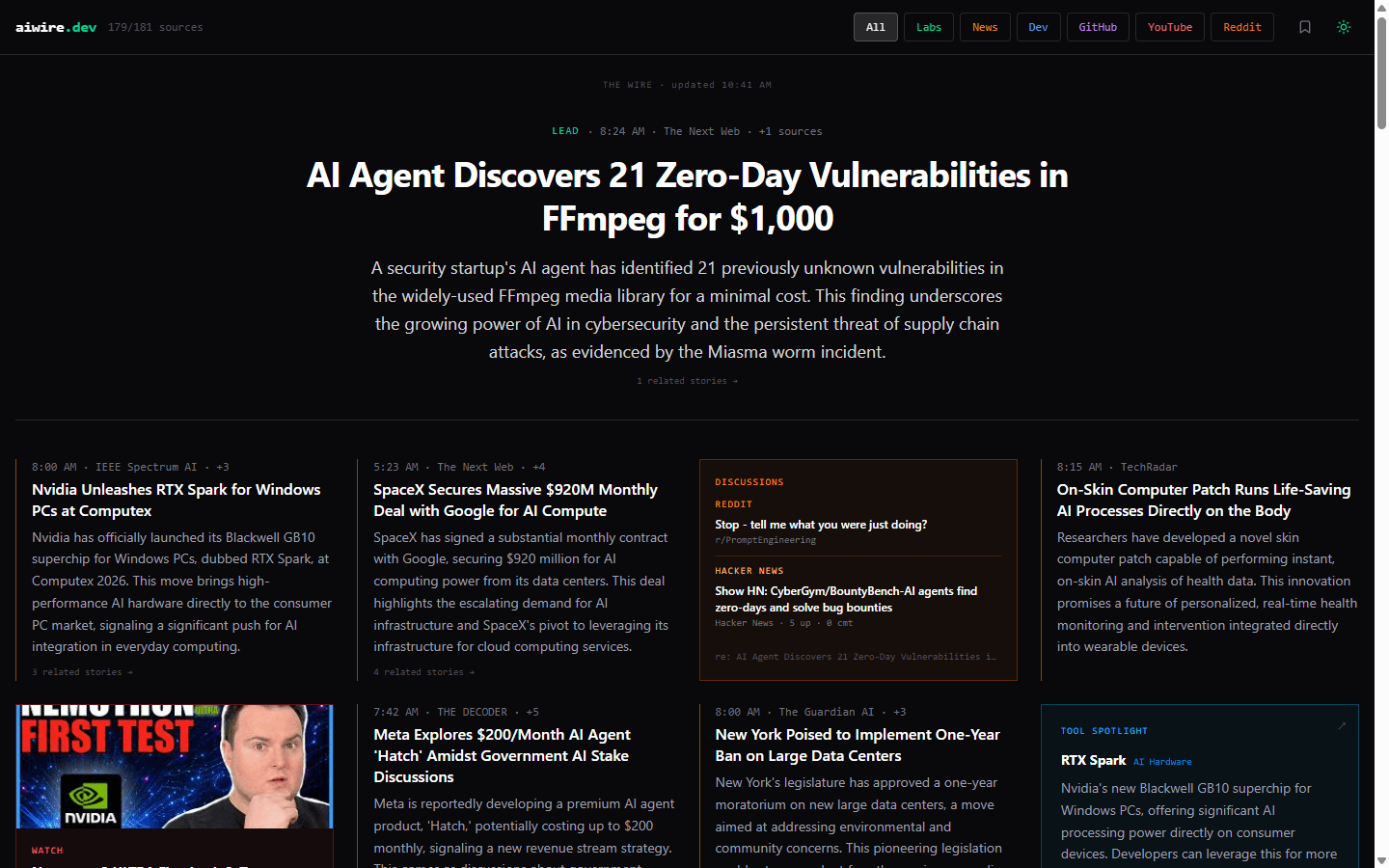 AI Wire screenshot 1