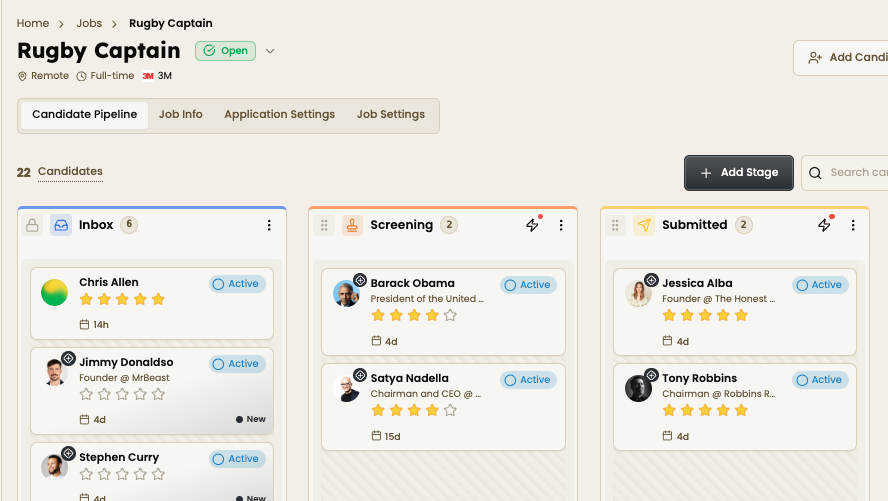 Happlicant screenshot 3
