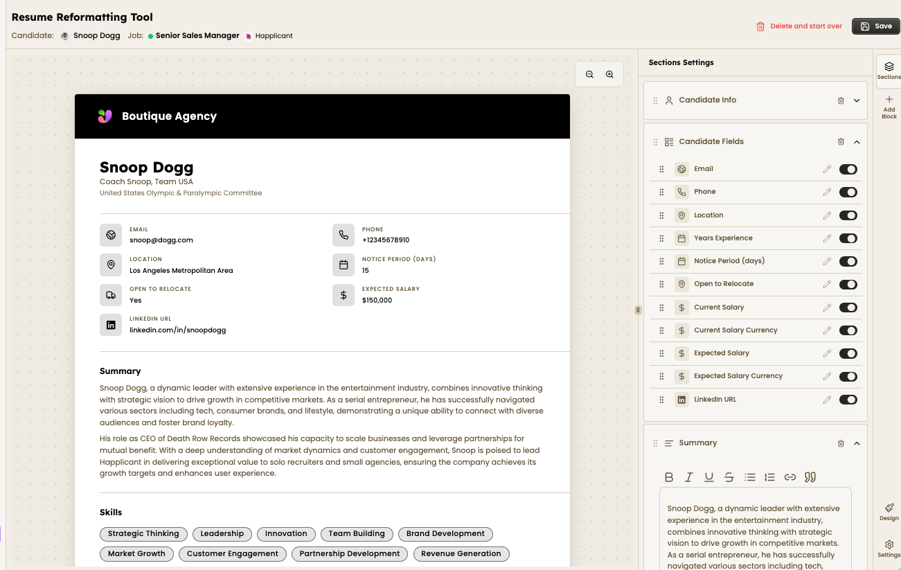 Happlicant screenshot 4