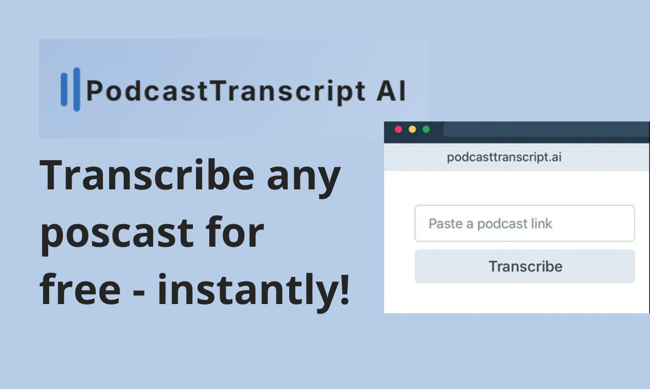 Podcast Transcript screenshot 1