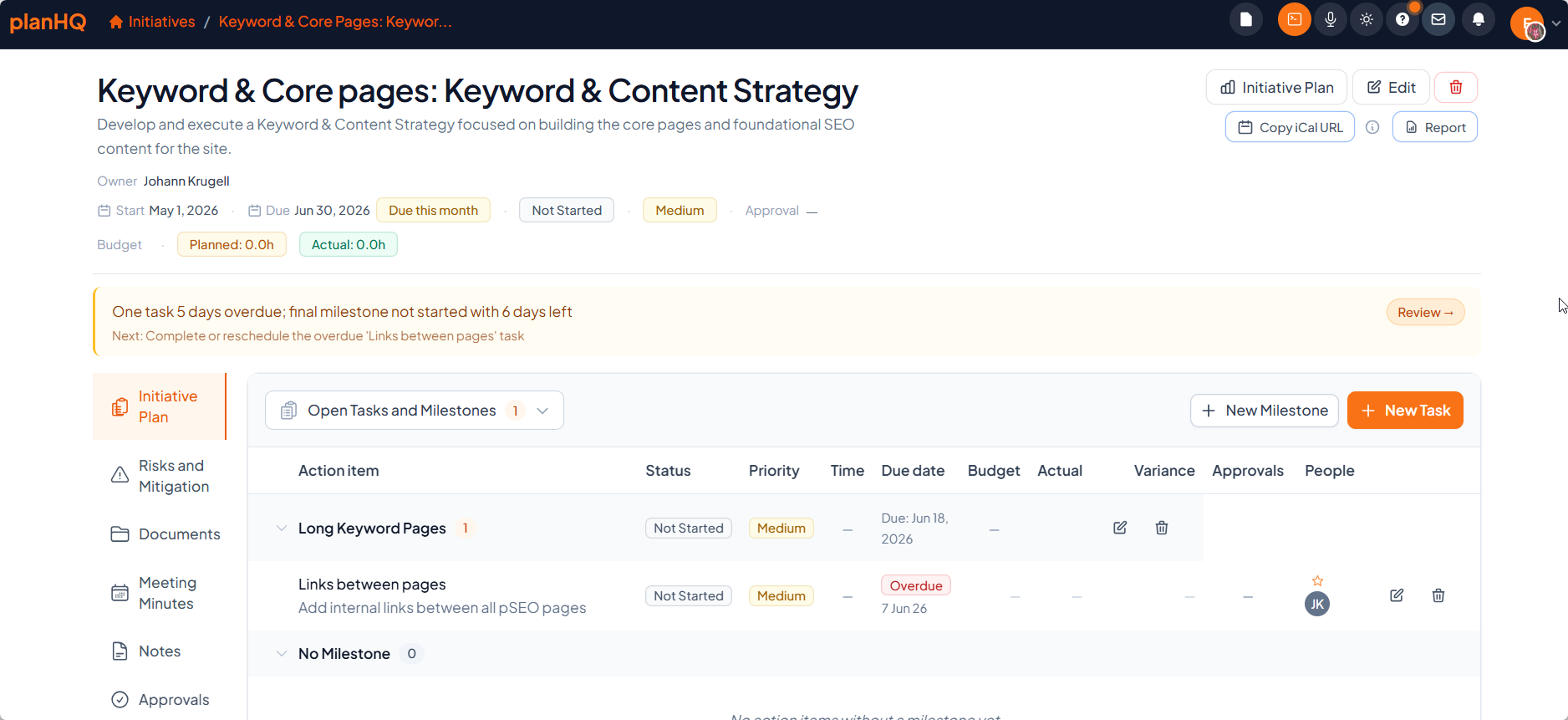 planhq screenshot 4