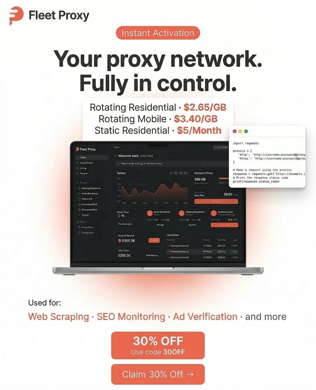 FleetProxy screenshot 4