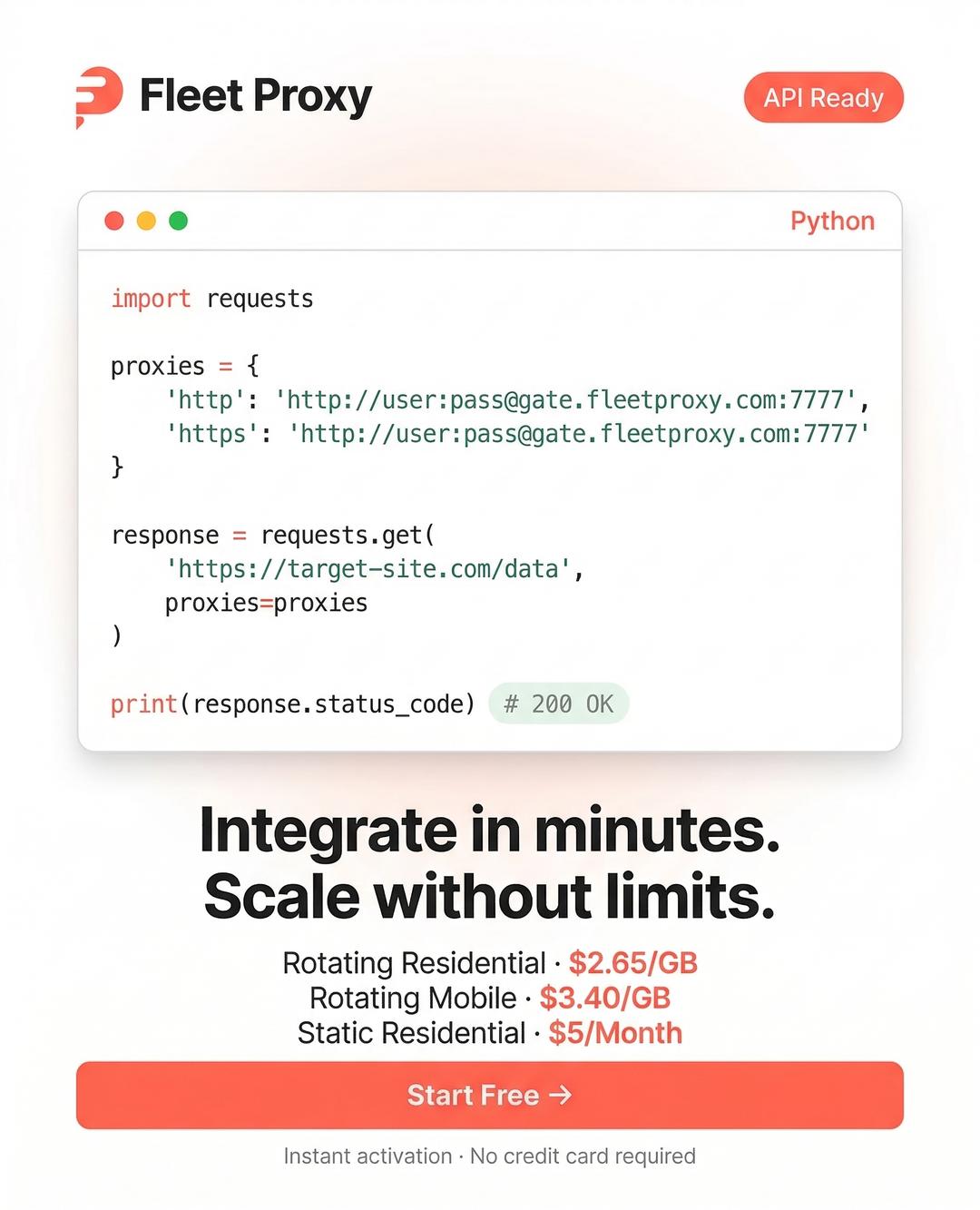 FleetProxy screenshot 5