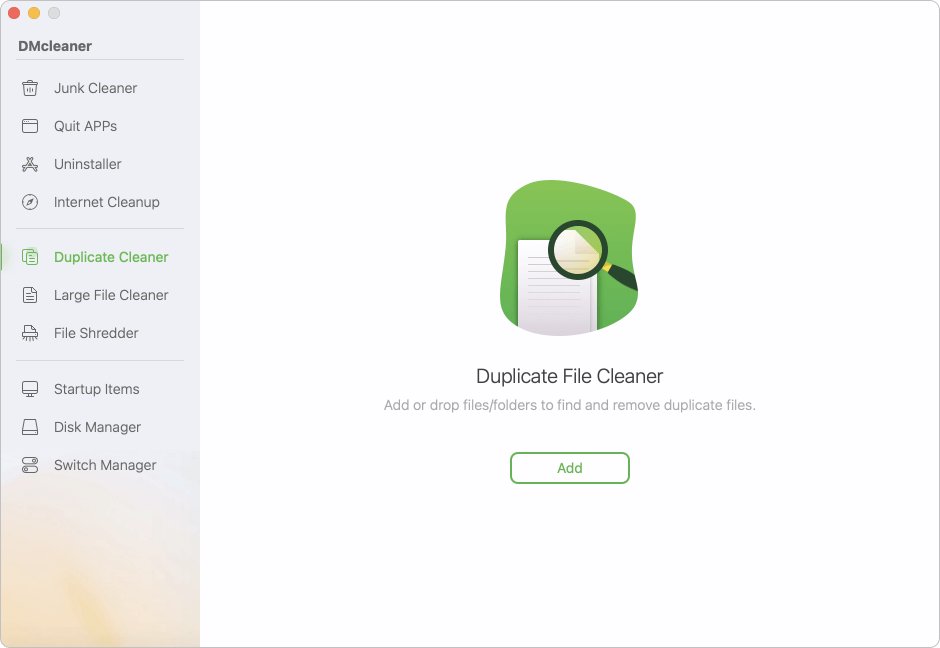 Donemax DMcleaner for Mac screenshot 1