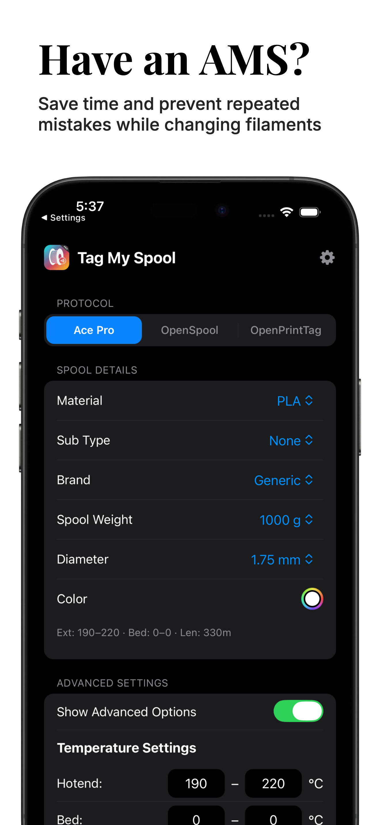 Tag My Spool screenshot 4