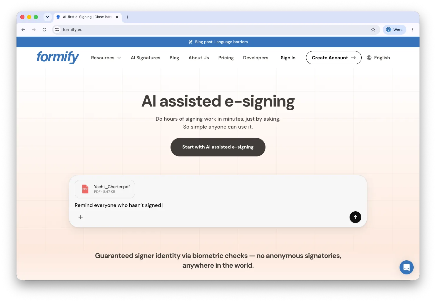 Formify screenshot 1