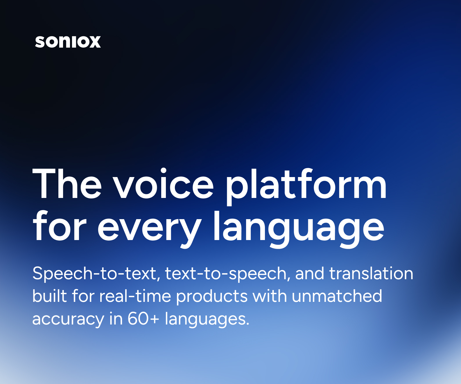 Soniox screenshot 1