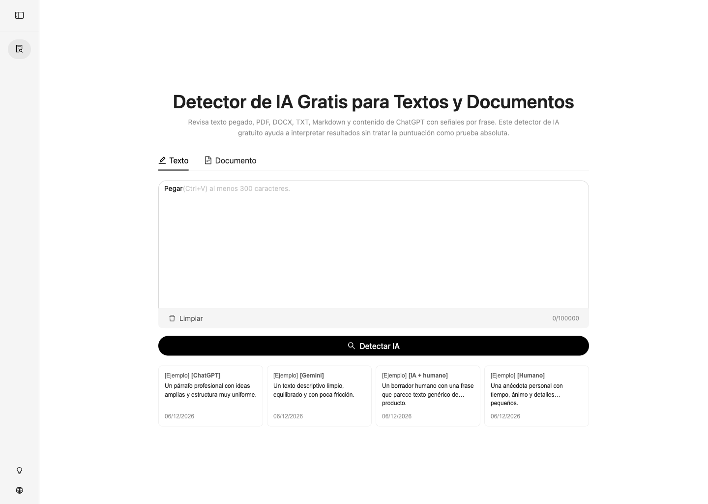 Detector de IA screenshot 1