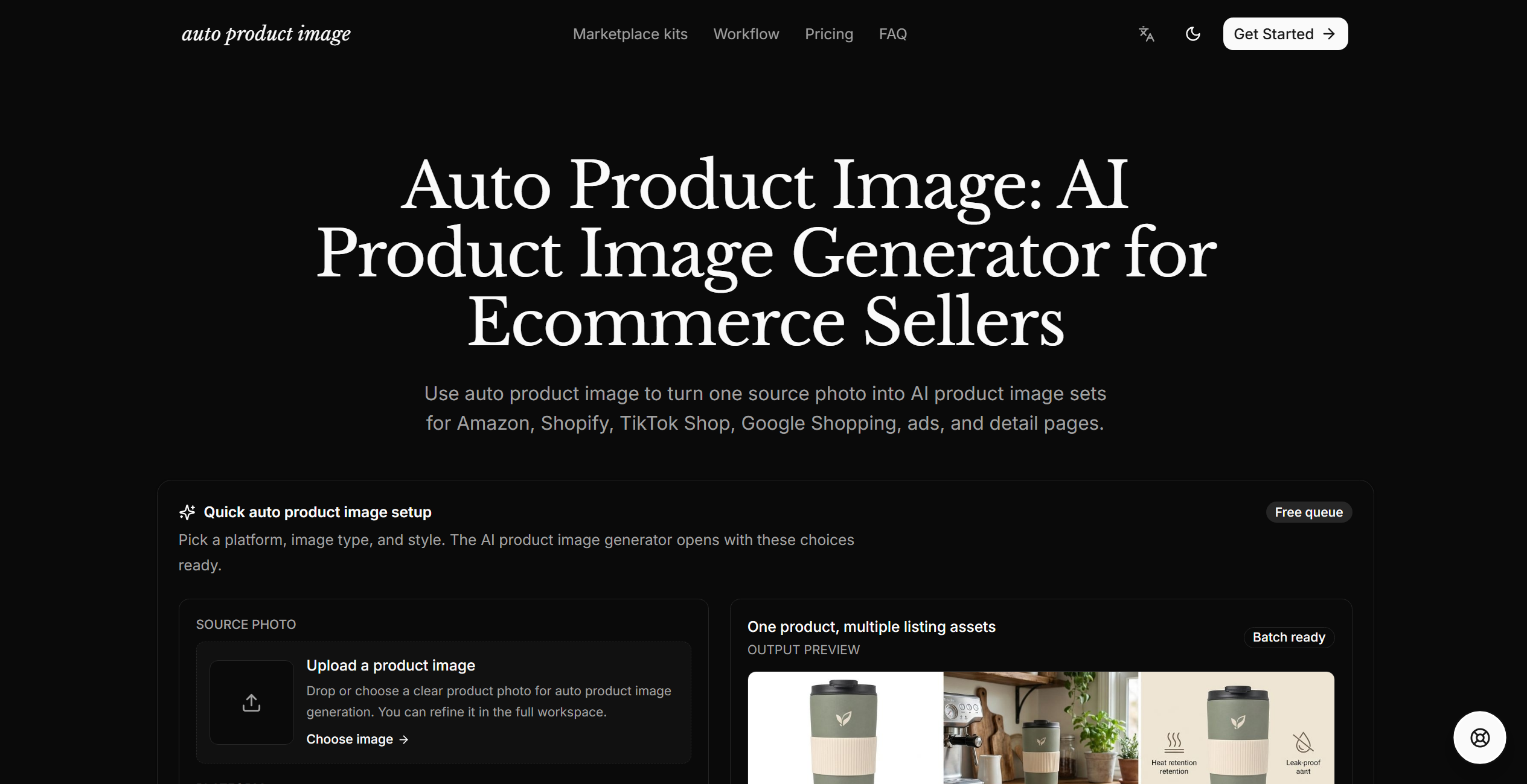 Auto Product Image (AI Product Image Sets) screenshot 1