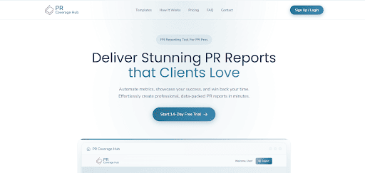 PR Coverage Hub screenshot 1