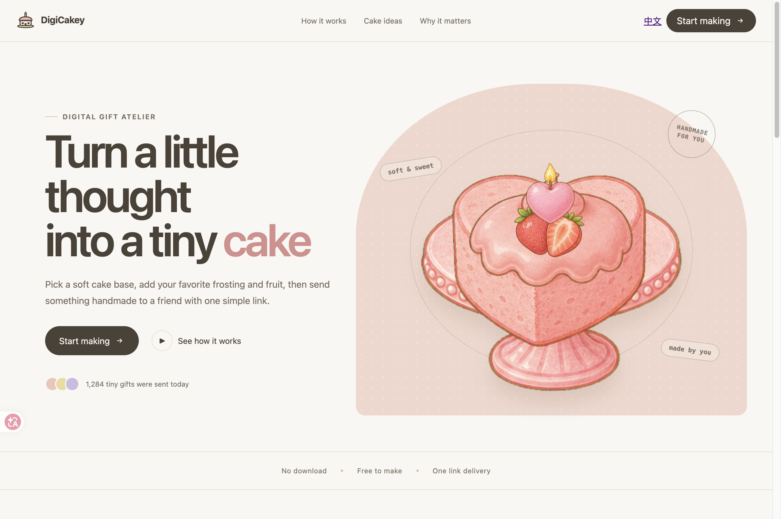 DigiCakey screenshot 1