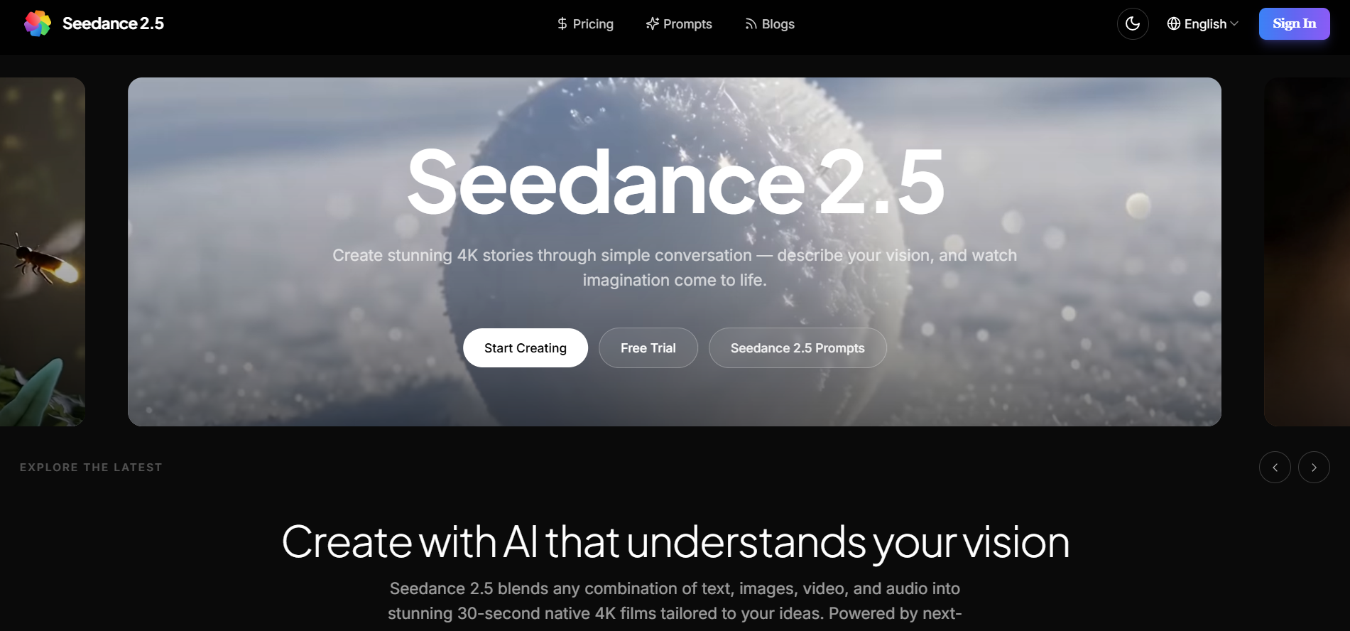 Seedance 2.5 Official screenshot 1