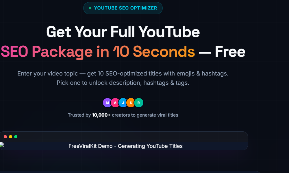 FreeViralKit screenshot 2
