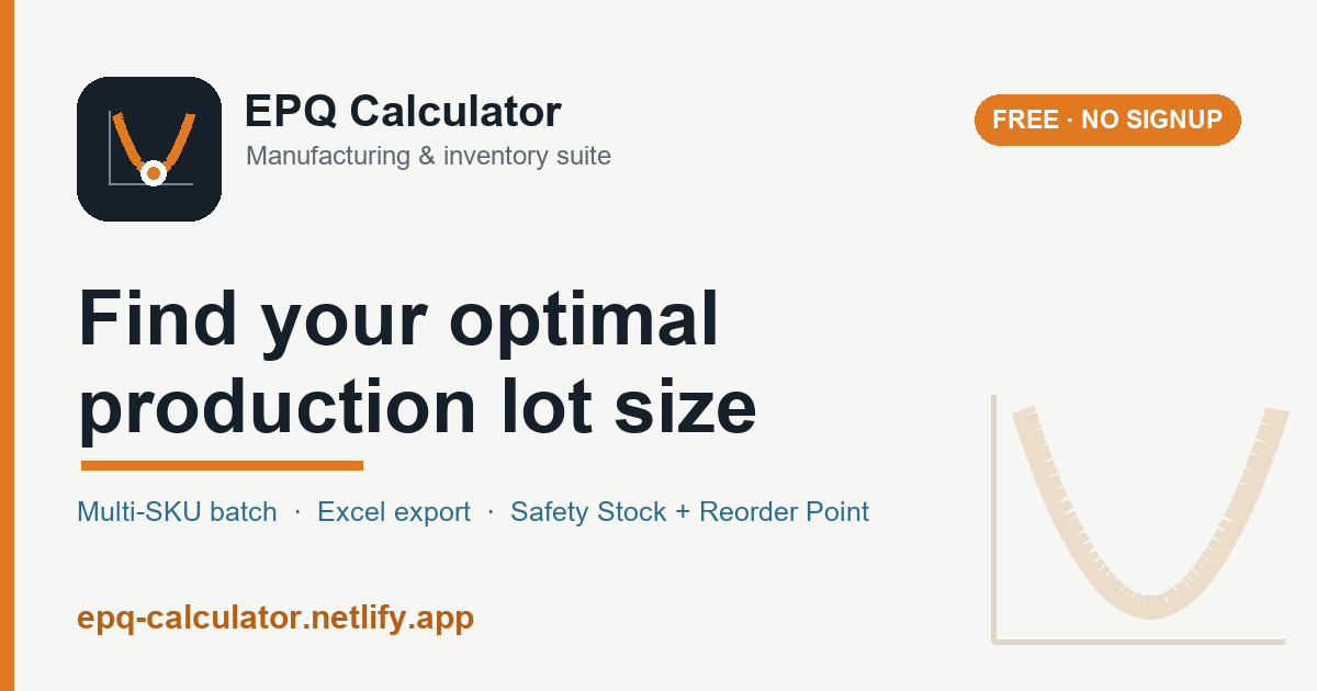 EPQ Calculator screenshot 1