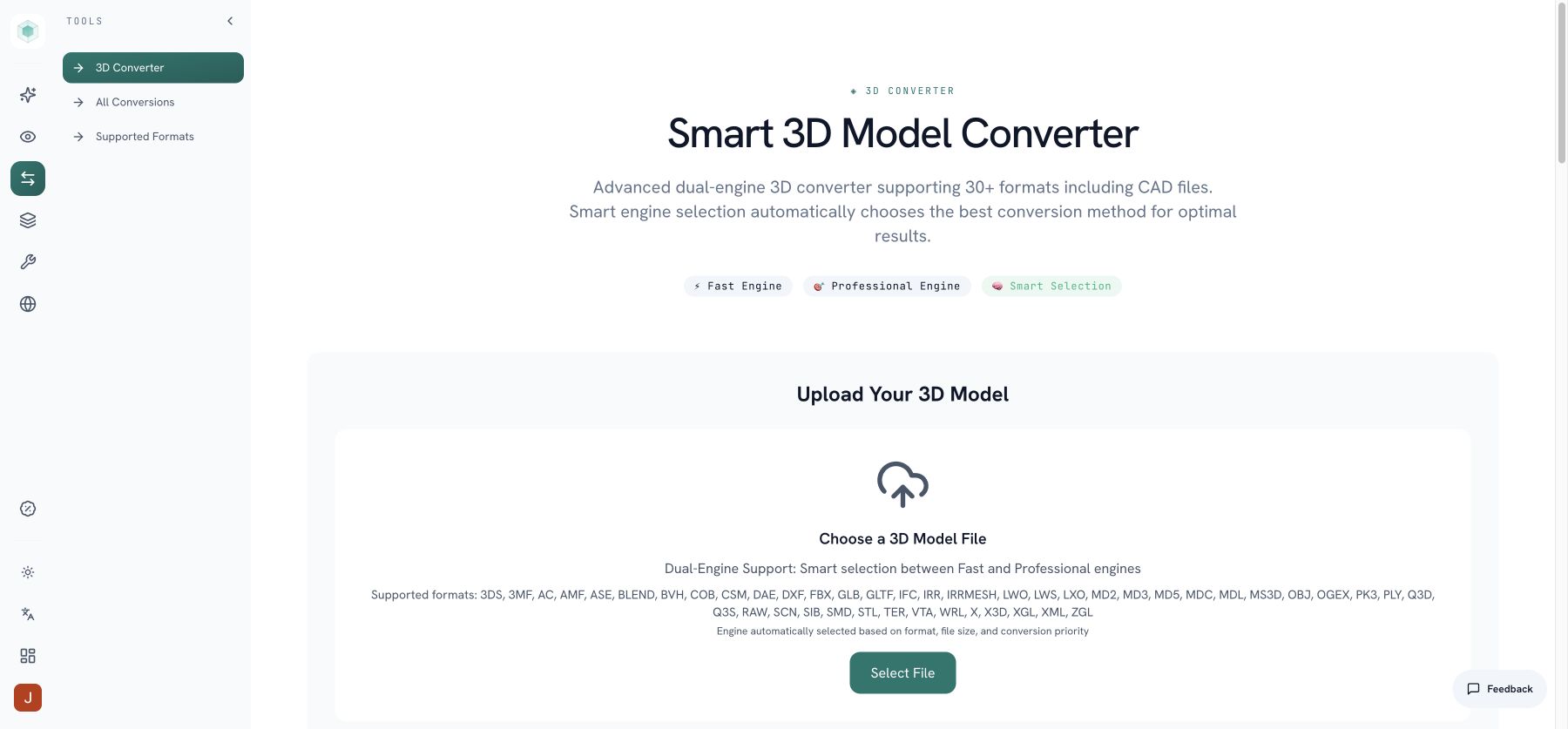 Next3D Convert screenshot 2