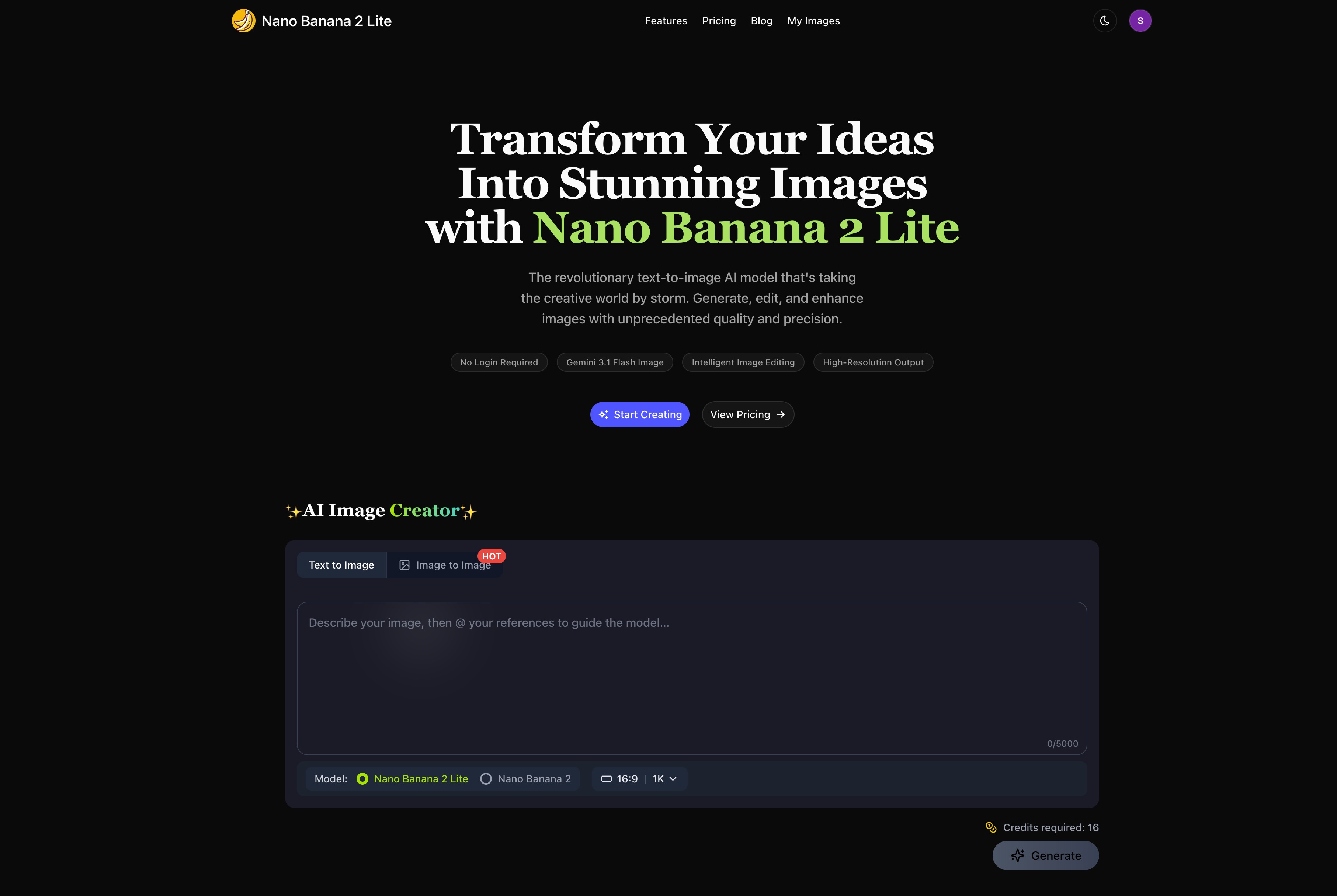 Nano Banana 2 Lite screenshot 2