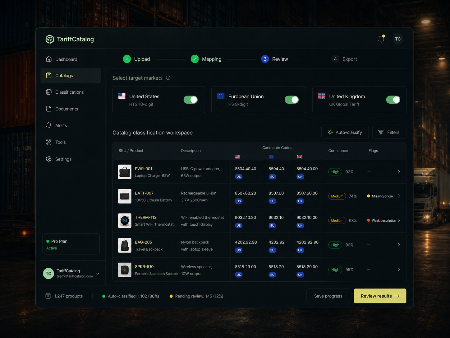 TariffCatalog screenshot 4