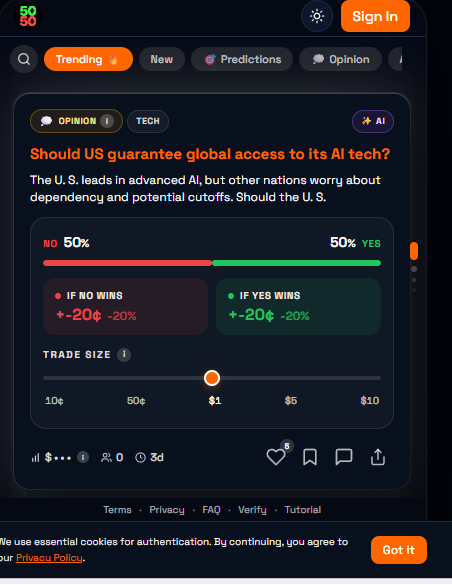 5050 Markets screenshot 3