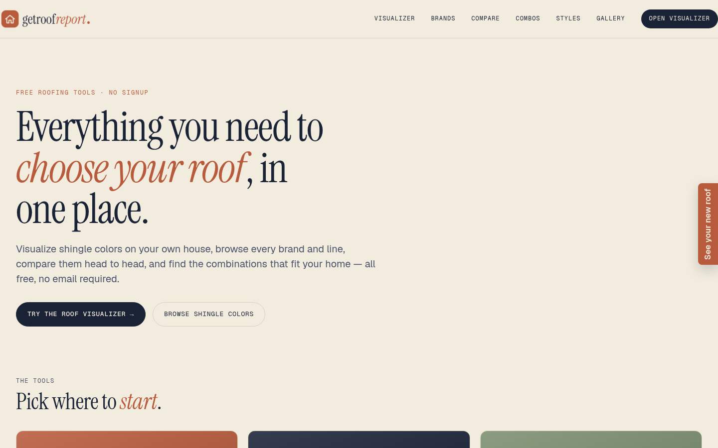 RoofReport screenshot 2