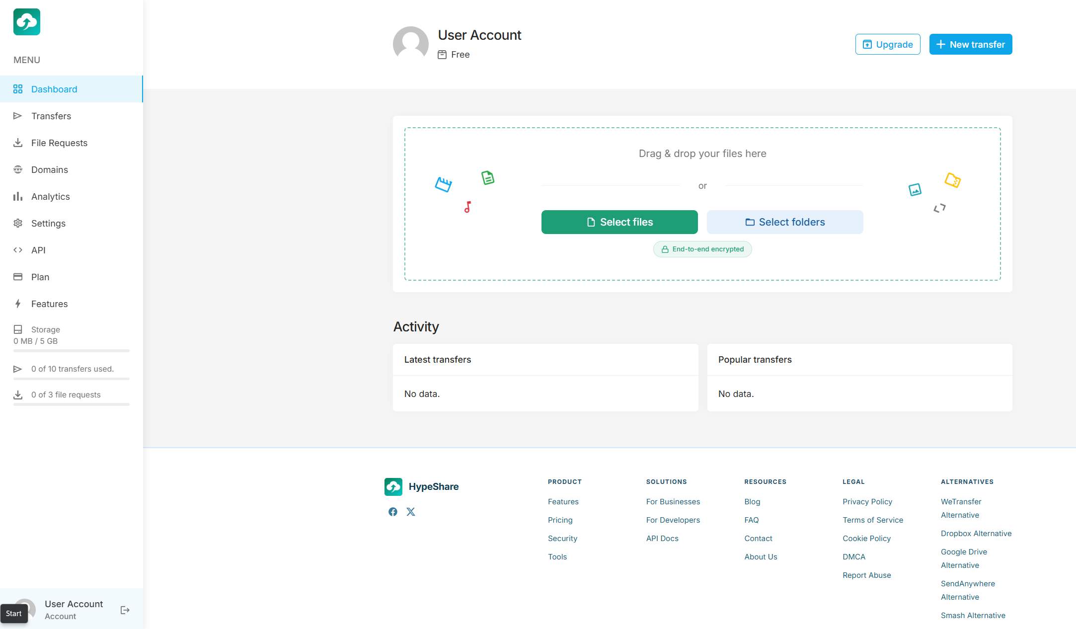 Hypeshare screenshot 2
