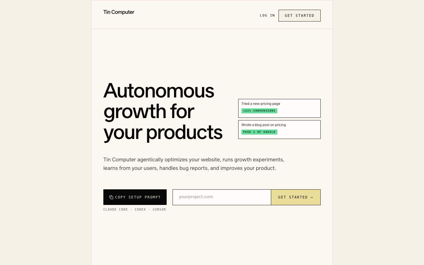 Tin Computer screenshot 3