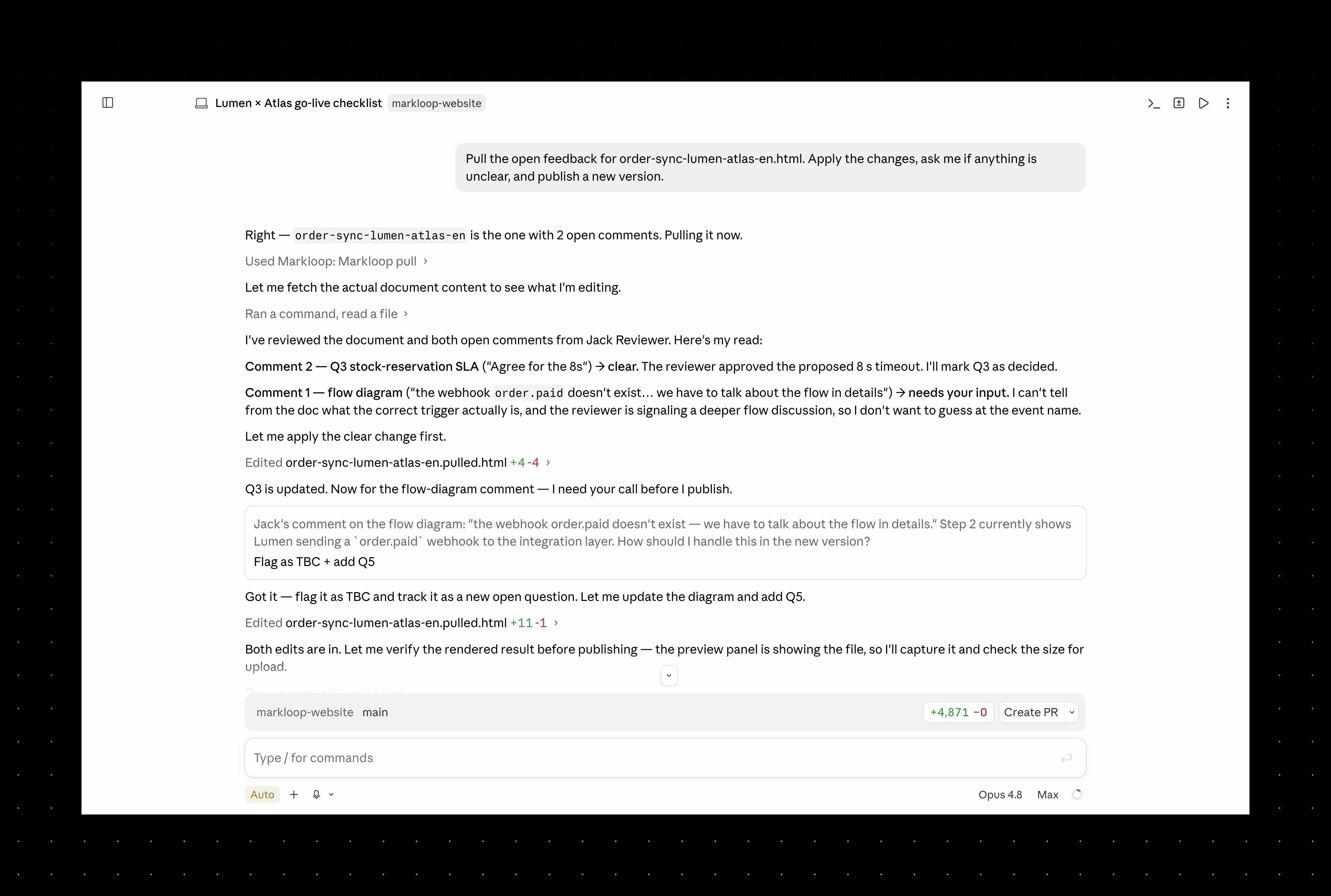 Markloop screenshot 5