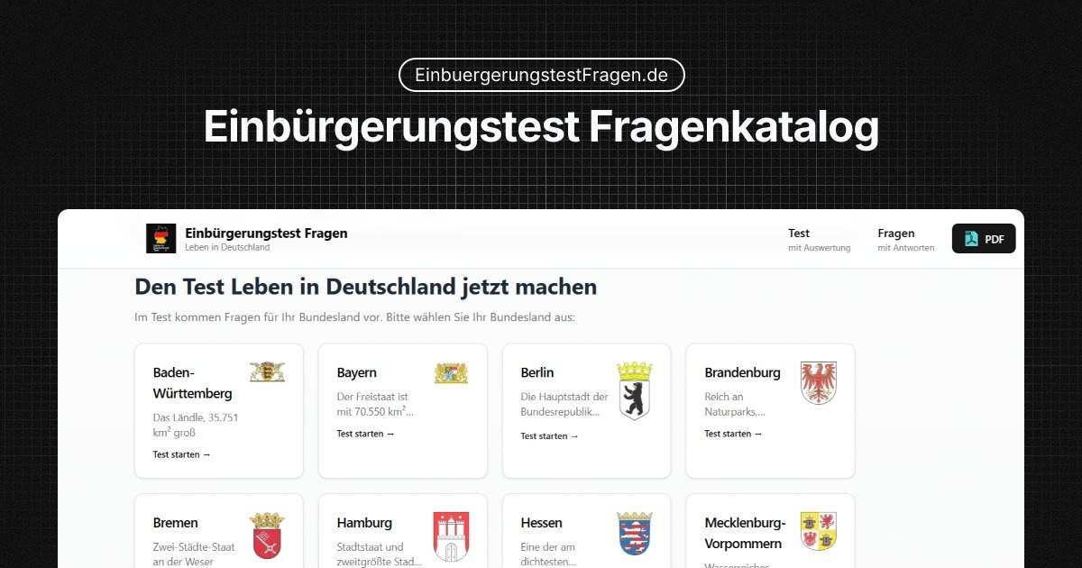 EinbuergerungstestFragen screenshot 1