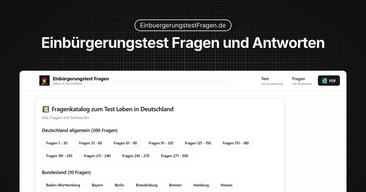 EinbuergerungstestFragen screenshot 2