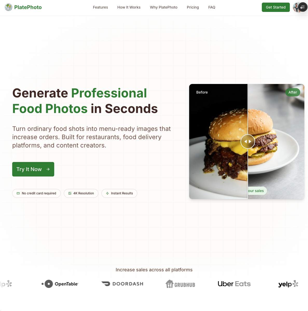 Plate Photo AI screenshot 3